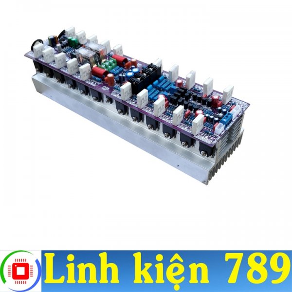 Mạch khuếch đại 24 sò 2 kênh 2x900W 60-110VDC đôi 325x90x85mm ( 0302/0281 )